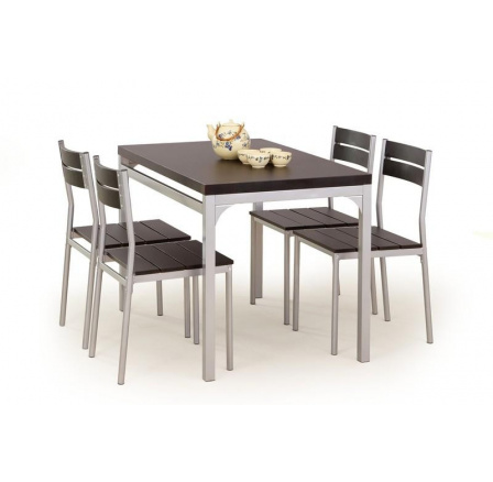 Jedálenský set MALCOLM, Wenge