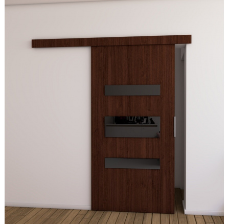 Posuvné dvere STANDART D100, Wenge