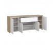 Komoda Nerea 316, jackson hickory/biely lesk