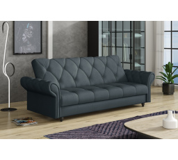 Pohovka Bologna tmavosivá