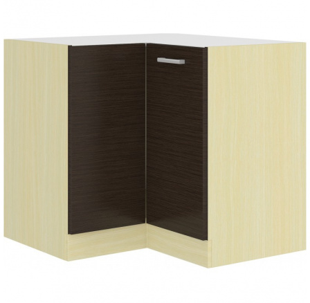 Kuchynská rohová dolná skrinka CHRISTIO DN-1F-BB, Dub ferrara/Legno tmavé