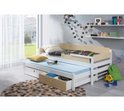 Detská posteľ z masívneho dreva NATU
