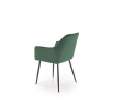 Jedálenská stolička K558, Zelená/Čierna