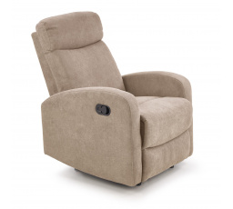 Kreslo polohovacie OSLO 1S, béžová