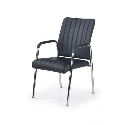 Konferenčná stolička VIGOR, čierna