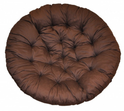 Vankúš pre kreslo papasan 110 cm hnedý keper