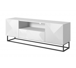 TV komoda Asha, biely lesk