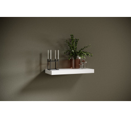 Závesná polica ANDREA 60x26 Biela Matná