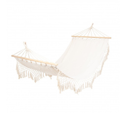 Hojdacia sieť WOBBLE boho ecru 100x200 cm 890111