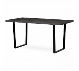 Jídelní stůl 160x80cm, lamino, šedý dub, HT-R5216 GREY