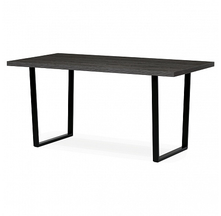 Jídelní stůl 160x80cm, lamino, šedý dub, HT-R5216 GREY