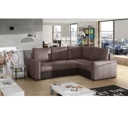 Rohová pohovka CORONA, Monolit 09/Monolit 29, pravá