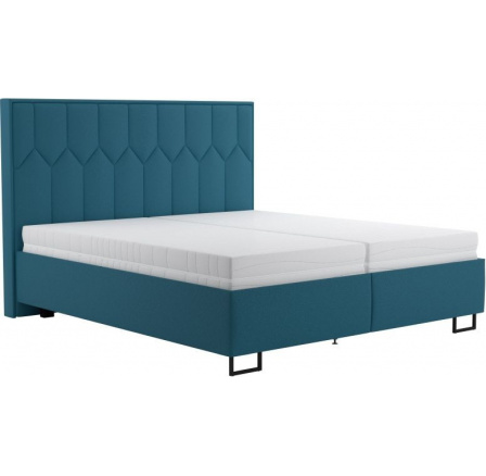 Posteľ Kornelie 160x200, petrolejová