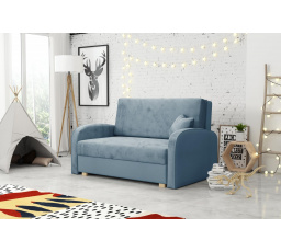 Polohovateľné kreslo Vivian Soft II - modré