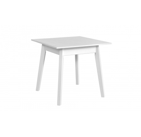 OSTENA 1 (OSLO 1) jedálenský stôl štvorcový-biele lamino - kolekcia "DRE" (K150-Z)