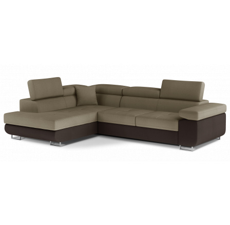 Rohová sedacia súprava ANTON, Monolit 09/Monolit 29 Ľavá