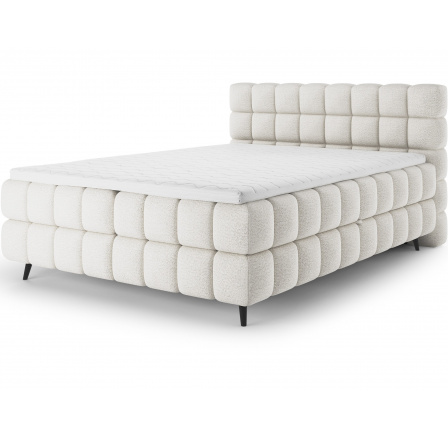 Čalúnená posteľ - boxspring SABENO 140x200, Royal 01