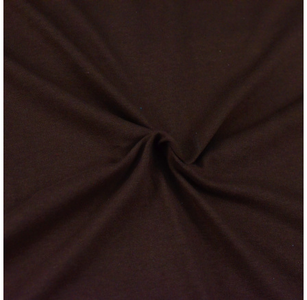 Jersey prestieradlo tmavo hnedé 200x200