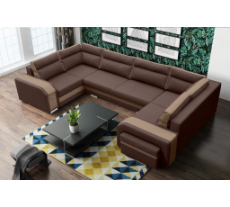 Rohová sedacia súprava v tvare U Združenie right Inari 27/23