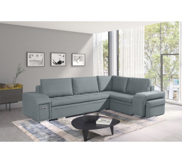 Rohová sedacia súprava Alana P sv.sivá