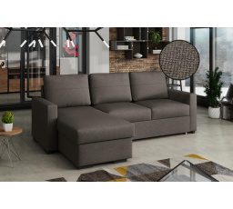 Rohová sedacia súprava Tomáš UNI hnedá