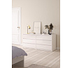 Komoda SIMPLICITY 232, Biely lesk