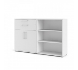 Kancelária knižnice 80400/105 biela