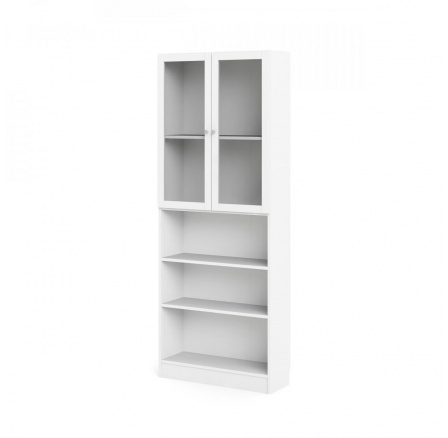 Vitrína Bask 71760/23, biela