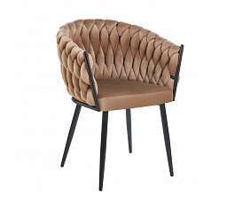 Stolička velvet - Riviera 24 cappuccino K7-FX (B)