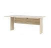 Písací stôl OFFICE 402/437, Dub sonoma/Silver grey