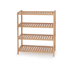 Regál na topánky ST8, prírodný