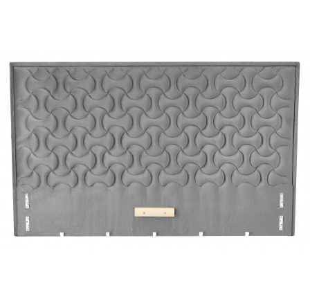 Posteľ MODULO W2 160 - Čelo postele, Sivý Monolith 85
