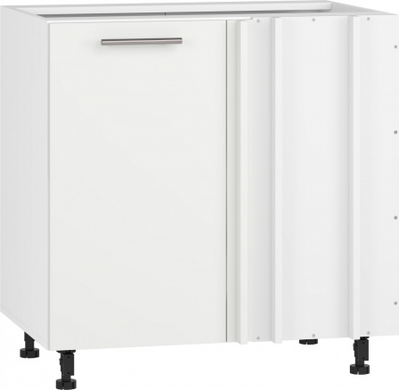 Kuchynská dolná skrinka VENTO DN-100/82, biely mat