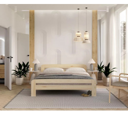 Posteľ OREGON borovica - 160x200