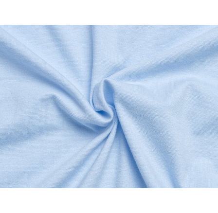 Jersey prestieradlo EXCLUSIVE svetlomodré 220x200