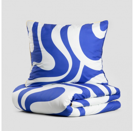 Obliečky COLOR MOSAIC z mikrovlákna s lemovaním 140x200 + 1*70x80 cm 731297