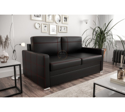 Sofa AVANTI III 167 cm - čierna eko koža