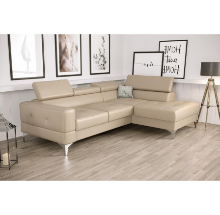 Rohová sedacia súprava TOSCANIA MINI prírodná koža 170x250 cm - prírodná koža - voliteľná farba, pravá Rohová sedacia súprava TOSCANIA MINI prírodná koža 170x250 cm - prírodná koža - voliteľná farba, pravá