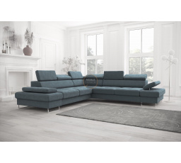 Rohová sedacia súprava GALAXY MAX 280×280 - sivá, pravá