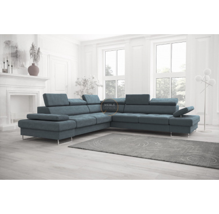 Rohová sedacia súprava GALAXY MAX 280×280 - sivá, pravá Rohová sedacia súprava GALAXY MAX 280×280 - sivá, pravá