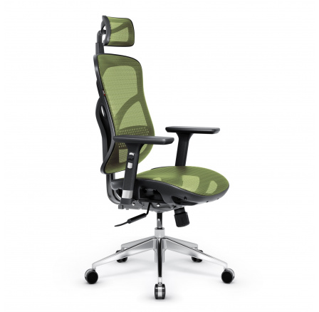 Ergonomické kancelárske herné kreslo Basic, čierno-zelená
