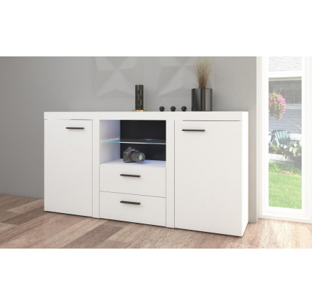 Komoda RIZO 2D2S, Biela