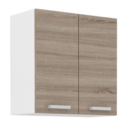 Kuchynská skrinka Dalton 60-G-2F biela/dub sonoma truffle Kuchynská skrinka Dalton 60-G-2F biela/dub sonoma truffle