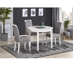 Jedálenský stôl SORBUS, biely