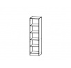 Kuchynská linka Junona Line D2D/50/195 L biela/biely lesk, sivý wolfram