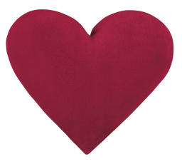 Vankúšik srdiečko vínové