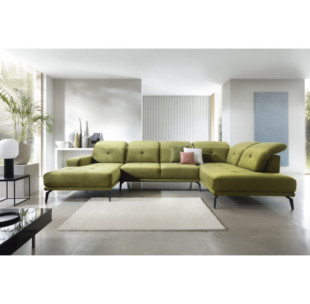 Rohová pohovka BRETAN, Loco 33, pravá