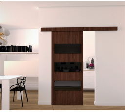 Posuvné dvere STANDART E80, Wenge