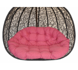 Vankúš pre dvojitú hojdačku - látka malinovo modrá