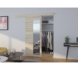 Posuvné dvere na stenu MALTA 76 Sonoma